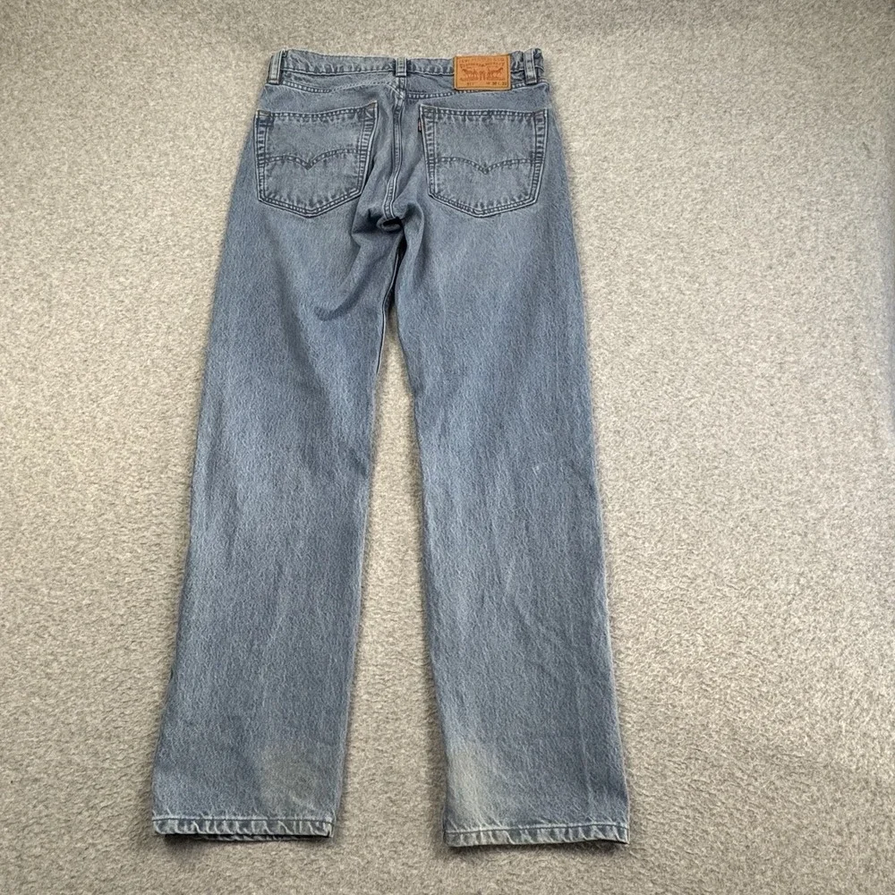Levi's 511‎ Slim Straight Jeans Mens 30x32 Blue Stretch Denim 5 Pocket Zip Fly